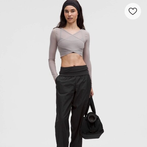 Lululemon Pants - Lululemon Align Super High Rise Ribbed Waist Jogger Black Sz 8 NWT